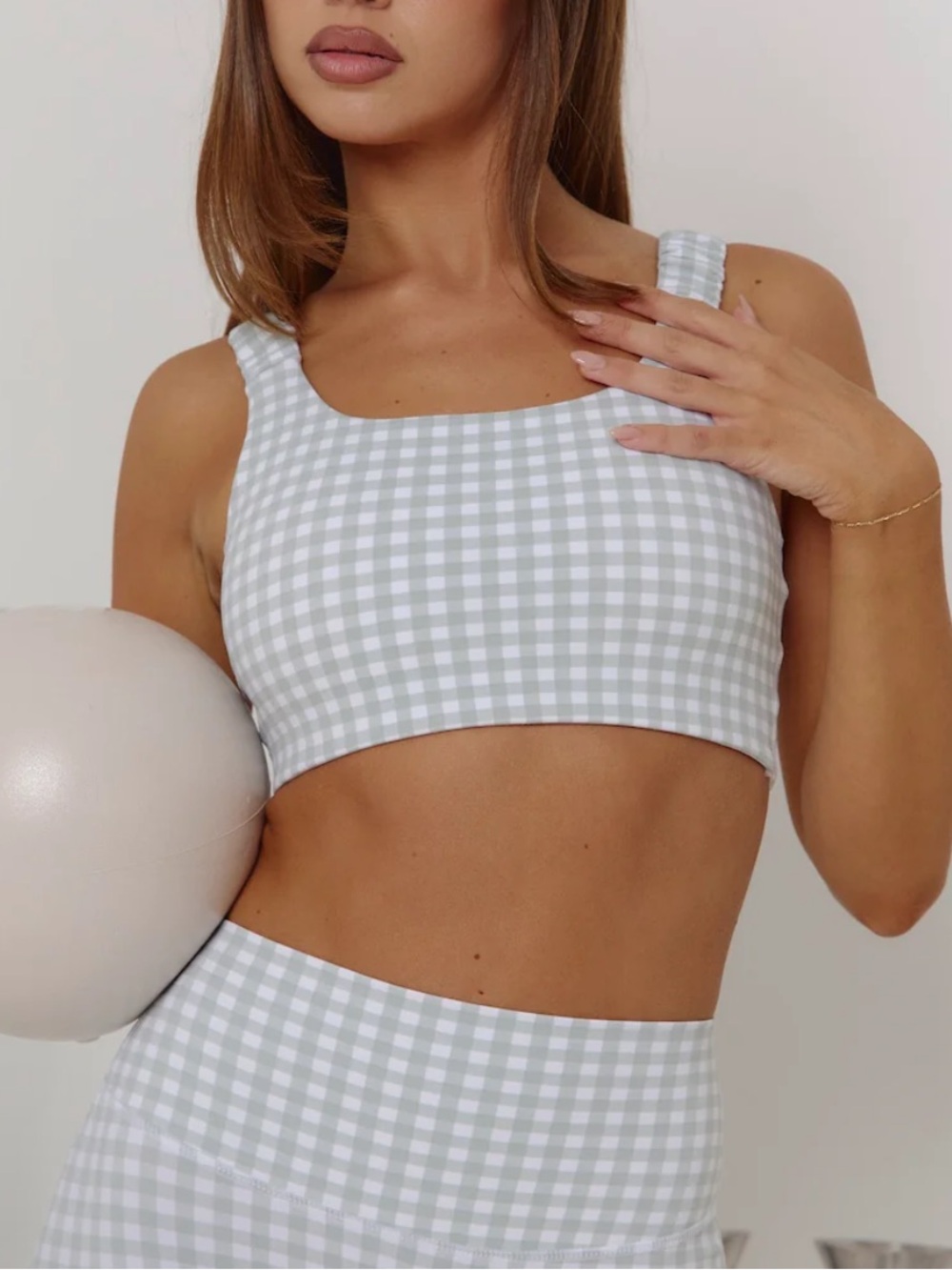 NWT Astoria Luxe Balance Ruched Sports Crop